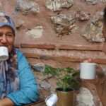 トルココーヒー350円　残った粉の形で占い、会話弾むきっかけに
