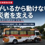 非公開: 【熊本地震・猫の避難支援】ネスレ日本 「ピュリナ ネコのバス」が宇城市指定避難所「ウイング ...