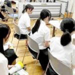 【叡啓大学】4年生川原美桜さんが企画・運営した「進路カフェ」が熊本県立人吉高等学校で開催されました