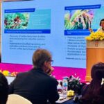 低排出米とカスカラティーは循環型経済の代表例である。（Low-emission rice and cascara tea are prime examples of the circular economy.）